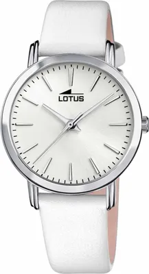Obrázek produktu pro Dámské hodinky Lotus Trendy Fashion kožené náramkové hodinky bílé UL18738/1