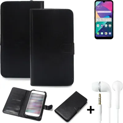 Produktbild von K-S-Trade Wallet Case Handyhülle kompatibel mit LG Electronics Phoenix 5 Schutzhülle Flip cover Flipstyle Tasche Hülle Flipcover Slim Bumper