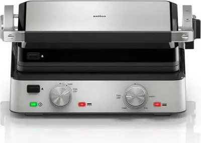 Obrázek produktu pro Braun CG 7020, Černá, Nerezová ocel, Obdélníkový, Otočné, Mřížka + plech, 667 cm², 290 x 230 mm