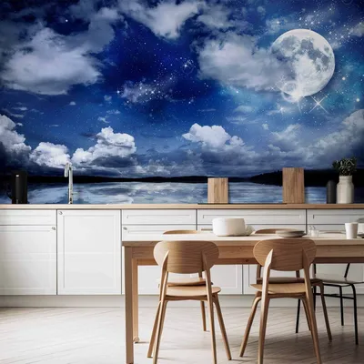 Produktbild von Vlies Fototapete - Magic night 350x256 cm Landschaften 10110903-27
