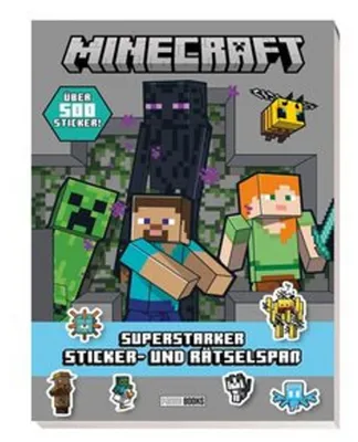 Produktbild von Minecraft: Superstarker Sticker- und Rätselspaß