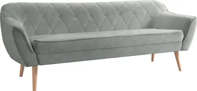Produktbild von MIRJAN24 Sofa Skand 3, Polstersofa mit Wellenfeder, Holzfüße, Wohnzimmer Kollektion (Farbe: Kronos 53)