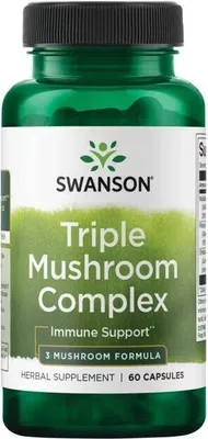 Produktbild von Dreifach-Pilz-Komplex 60 Kapseln Swanson Health Products