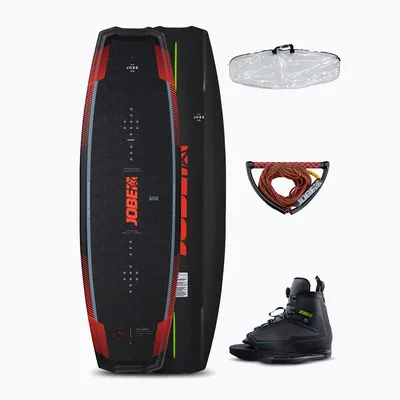 Produktbild von Jobe Logo Wakeboard 138 & Unit Bindungen Paket, Größe:10/12