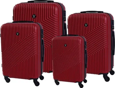 Obrázek produktu pro Cestovní kufr BERTOO Milano - červený set 4v1