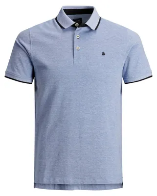 Image de JACK & JONES Polo Shirt manches courtes Uni Chemise JJEPAULOS Pique Coton Taille : M