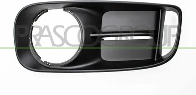 Produktbild von PRASCO Lüftungsgitter Grill Stoßfänger für MINI Countryman (F60) mit Loch/Löchern für Nebellampen Schwarz