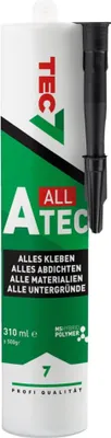 Produktbild von Kleb- und Dichtstoff A-Tec schwarz 310 ml
