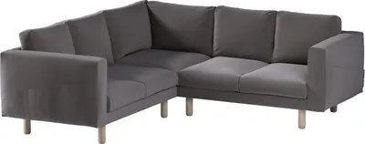 Produktbild von Dekoria Bezug für Norsborg 4-Sitzer Ecksofa, braun, Norsborg 4-Sitzer Ecksofabezug
