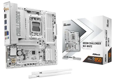 Zdjęcie produktu dla ASRock B850M Challenger WiFi White AM5 mATX