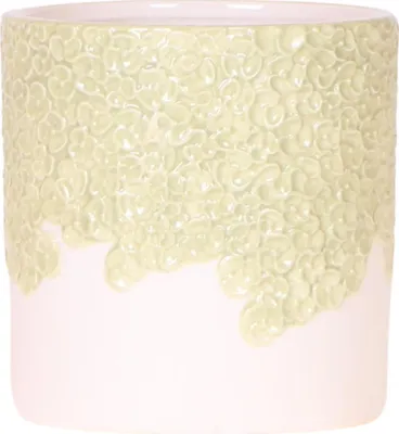 Immagine prodotto di Vaso decorativo Bloom Green Ø9cm - Vaso decorativo in delicato verde con motivo