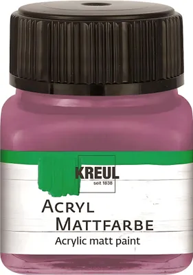 Image de Kreul 75214 Peinture acrylique Mauve 20 ml 1 pc