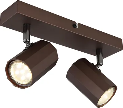 Produktbild von GLOBO 57919-2, Aluminium, Metall, IP20, I, GU10, LED, 25 W