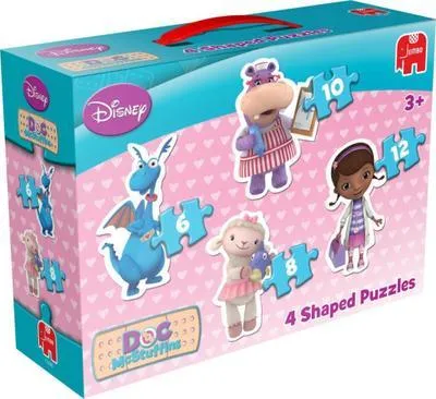 Produktbild von Disney Doc McStuffins - 4in1 Konturenpuzzle