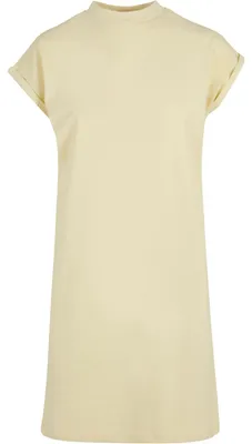 Obrázok produktu pre Build Your Brand - Voľnočasové šaty s prekrývajúcimi sa ramenami pre ženy LT3119 (4XL) (mäkká žltá)