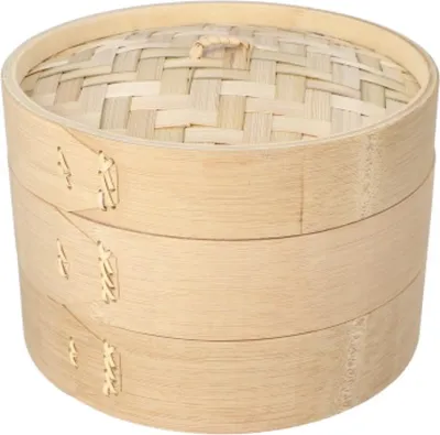 Produktbild von Dampfgarer Bambus "ASIA" Ø 21 cm · 13,5 cm 3-teilig