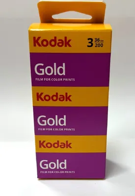 Produktbild von KODAK GOLD 200 135-36 3er Pack
