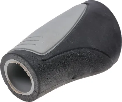 Produktbild von Fahrrad Lenkergriff rechts für Drehgriffschaltung 75mm kurz Schwarz Grau