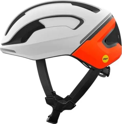 Image de POC casque de vélo - OMNE BEACON MIPS - blanc/orange (54-59 cm)