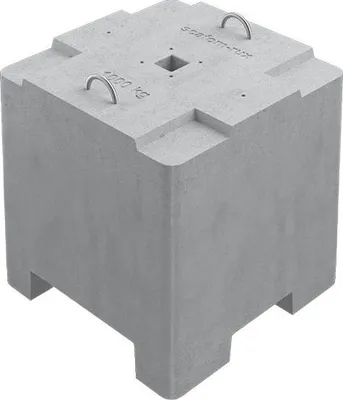 Produktbild von Betonblock / Betongewicht 1 t, 80x80x80 cm