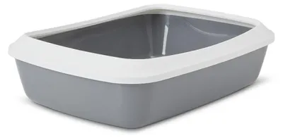 Zdjęcie produktu dla SAVIC IRIZ Kuweta z rantem dla kota 42cm szara