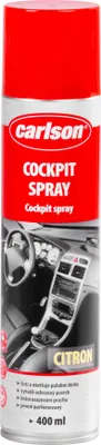 Image de Nettoyant tableau de bord carlson, aérosol, citron, pour voiture, 400 ml