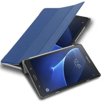 Produktbild von Cadorabo Hülle für Samsung Galaxy Tab A 2016 (7.0 Zoll) Tablet Hülle in Blau Schutzhülle Etui Case Tasche Cover