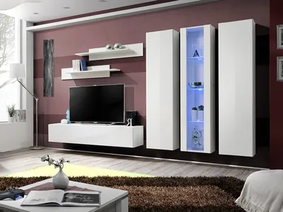 Produktbild von MOB, Obývací stěna - Ferryhill - 23 WW FY C4 (s osvětlením)