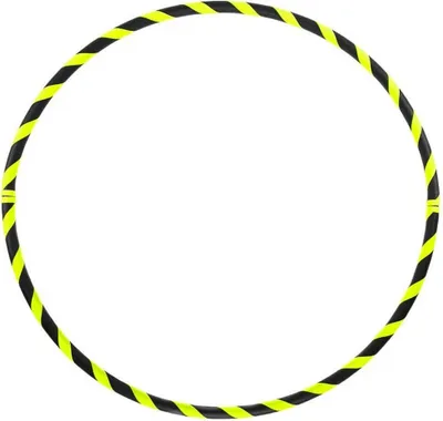 Produktbild von Faltbarer Anfänger Hula Hoop Reifen, Neon-Gelb Ø100cm