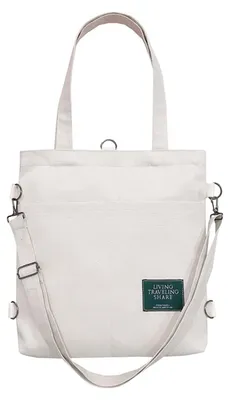 Produktbild von NICOLE & DORIS Canvas Schultertasche Damen Shopper Tasche Groß Umhängetasche mit