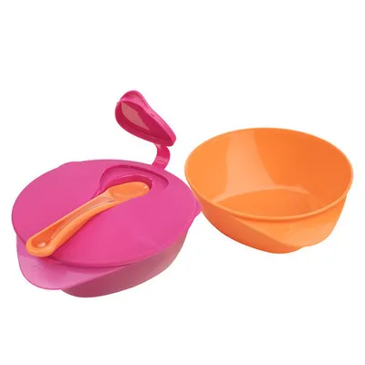 Produktbild von Tommee Tippee 3034300 Explora 2*BOWLS 1*SPOON Baby-SchÃ1/4ssel