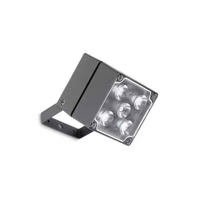 Immagine prodotto di Proiettore da esterno LEDS C4 Cube - Ø 10,2 cm, 17,9 W, bianco caldo, 1820 lm, grigio
