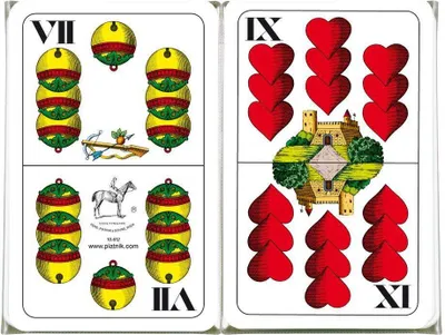 Produktbild von 1801 - Riesenspielkarten Doppeldeutsch