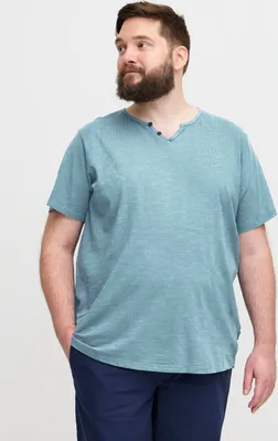 Produktbild von Blend BHBtee Herren T-Shirt Shirt mit V-Ausschnitt 100% Baumwolle Regular fit