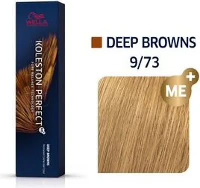Produktbild von Wella Professionals Koleston Perfect Me+ Deep Browns Professionelle permanente Haarfarbe 9/73 60 ml