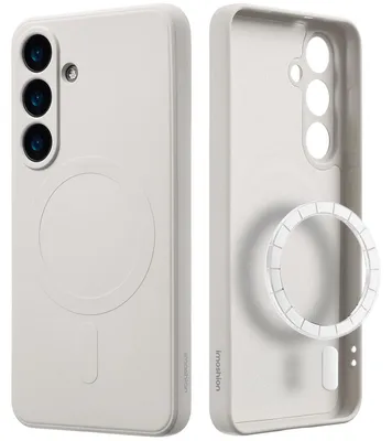 Imagen del producto de Funda de Colores con MagSafe para Samsung Galaxy S25 - Beige