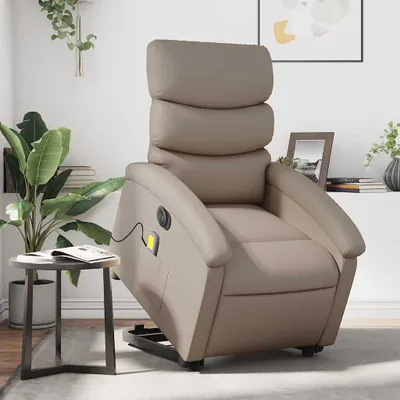 Obrázok produktu pre VidaXL 3204067, Umelá koža, Cappuccino, Pena, 110 kg, 700 mm, 920 mm