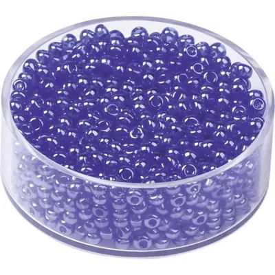 Produktbild von KNORR PRANDELL 213105393 Böhmische Rocailles Ø 25 mm Glas blau