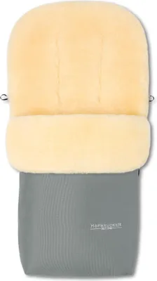 Produktbild von Hofbrucker Lammfell-Fußsack Putzi für Kinderwagen und Buggy