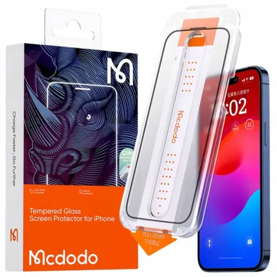 Obrázek produktu pro Mcdodo iPhone 15 Pro Transparent Glasfolie