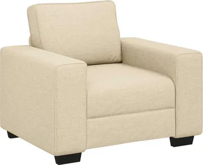Produktbild von Sessel Creme 100x77x82 cm Stoff