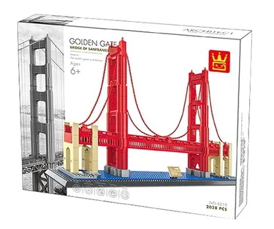 Produktbild von Wange W6210 Die Golden Gate Bridge von San Francisco W6210