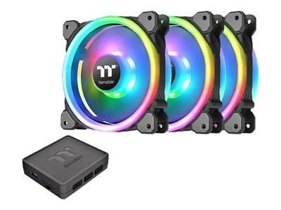 Immagine prodotto di Thermaltake Riing Trio 14 LED RGB Ventola per radiatore TT