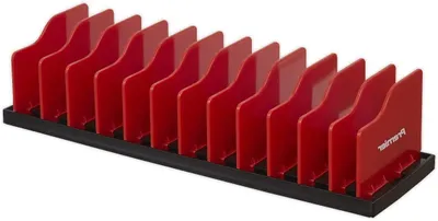 Productafbeelding van Verstelbare Tangrek 300mm voor 10 Tangen - Rood