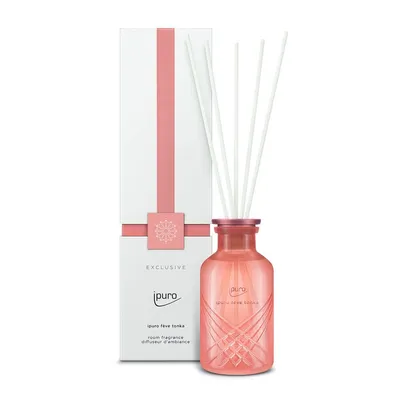 Obrázek produktu pro ipuro EXCLUSIVE Fève Tonka, Lahvička s vůní, Tyčinkový difuzér, 0,24 l