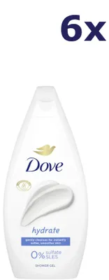 Produktbild von 6x Dove Body Wash 450ml Hydrate