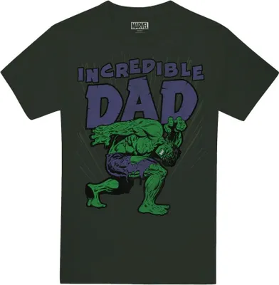 Immagine prodotto di Hulk - Maglietta "Incredibile Dadvenger" da uomo TV2498 (XXL) (Verde Pino)