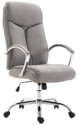 Produktbild von In And OutdoorMatch Bürostuhl Kori – Grau – Stoff – Hochwertige Polsterung – Exklusiver Bürostuhl – Luxus-Look