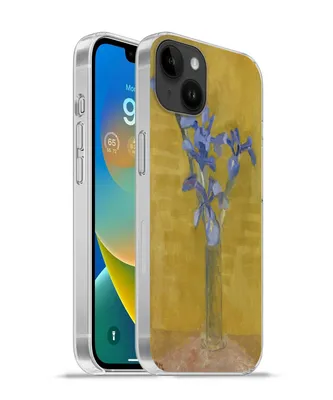 Produktbild von MuchoWow® Handyhülle Schutzhülle Hülle für Apple iPhone 14 Plus - Soft case Schwertlilien - Piet Mondrian - Alte Meister Silikon Softcase Handy Hülle - Abbildung