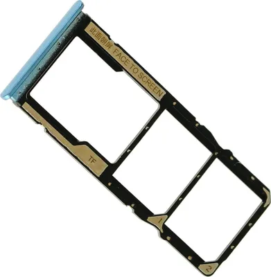 Produktbild von Simkarten Halter für Redmi Note 9 Pro, Blau